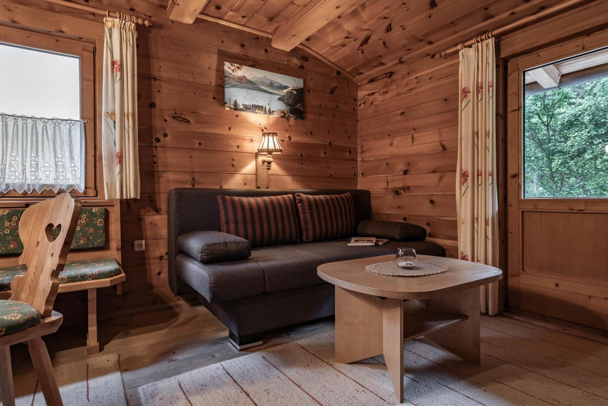 Holzknechthuette Villa Mayrhofen Bagian luar foto